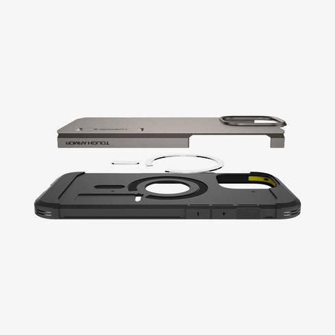כיסוי Spigen לאייפון 16 מסדרה Tough Armor AI (MagFit)